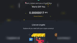 BTC Gift Crypto Box Code Binance