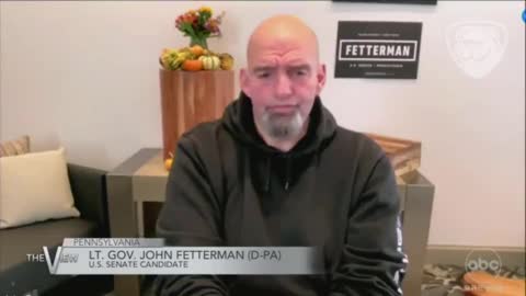 View Host Sucks Up To John Fetterman In Sad Interview