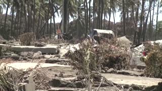 Fresh aftermath footage shows devastation in Tonga