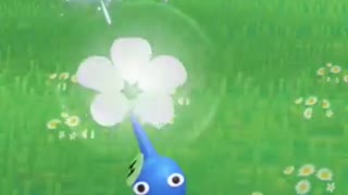 Pikmin Bloom-Blue Pikmon With Sticker