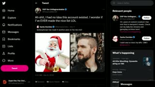 DSP Tweets - Thinks He Is On The Nice List? Insults Viewer Over Low SC, Messed Up Hair cut, And More