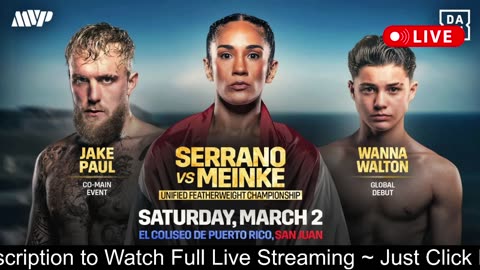 Jake Paul vs. Ryan Bourland | Boxing | 03.02.2024 | LIVE STREAM