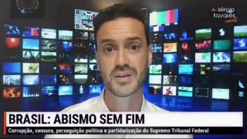 Mídia Portuguesa denunciando a realidade sombria do Brasil