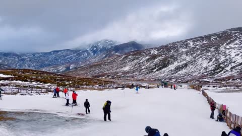 Always go skiing 🎿⛷️🏂# Britain # Travel # First time skiing