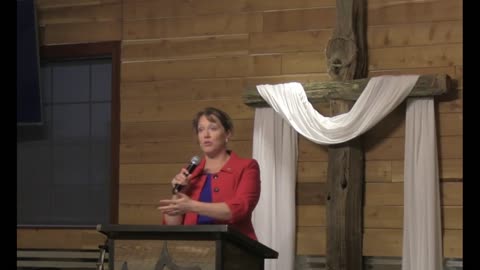 Rep. Priscilla Giddings at the Regeneration Church in Sandpoint