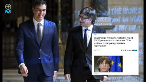 Puigdemont reconoce contactos con el PSOE