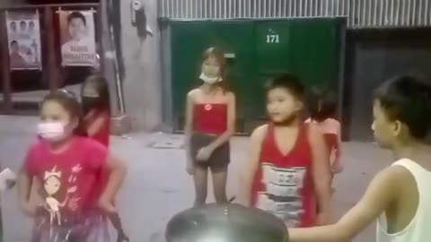 Children Caroling in the Philippines