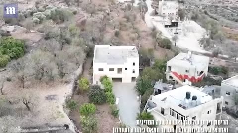 IDF blow up Hamas terrorist leader's home with explosives in West Bank
