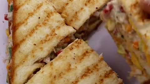 Veg sandwich by recipe