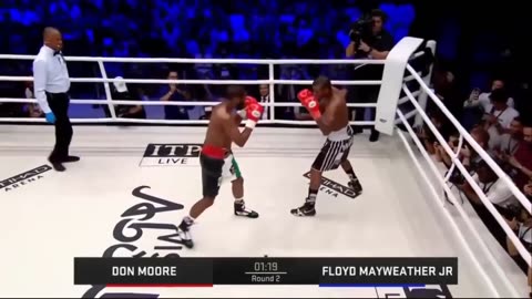 flyod mayweather vs don moore boxing match