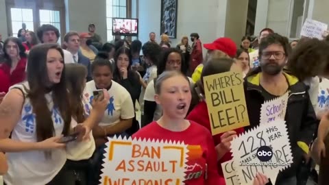 Tennessee legislators expelled over gun control protest[720p-HD]