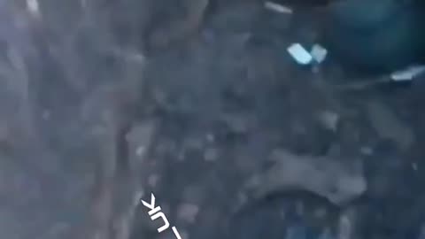 Ukrainians leave fallen comrades,who literally becomes one with the Trench