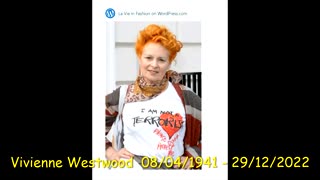 MBE / OBE Vivienne Westwood, ALL STAR MEMORIAL SERVICE..