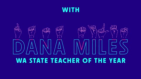 Bill Gates learns ASL with the Washington State Teacher of the Year