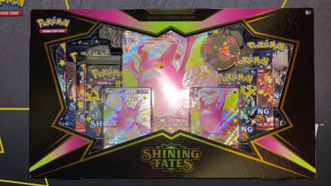 Opening a Pokemon Shining Fates Shiny Crobat VMax Premium Collection Box!