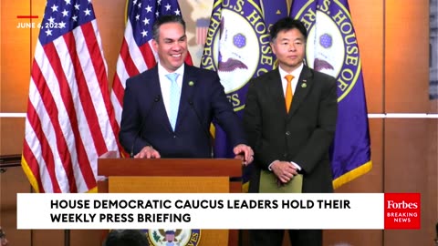 JUST IN- House Democratic Caucus Leaders Tout Jobs & Economy After Debt Limit Bill Signed Into Law