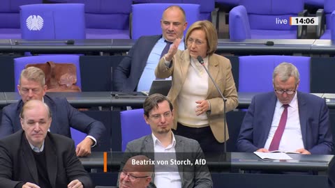 Beatrix von Storch (AfD) - Nur AfD sorgt für Grenzschutz und dringend nötige Abschiebe-Offensive!