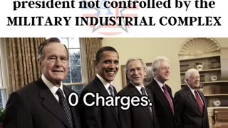 Trump is only President not controlled by Military Industrial Complex