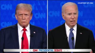 Donald Trump and Joe Biden speak on COVID-19 and the economy during presidential debate