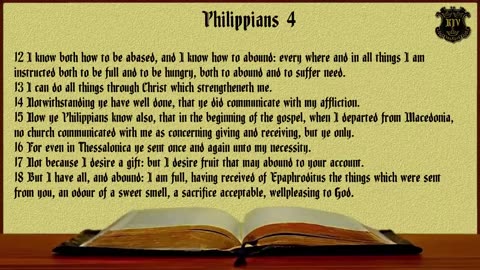 (50) - Philippians (KJV) Dramatized With Words