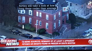 7NEWS SOURCES: REMAINS OF AT LEAST 2 APPARENT FETUSES OR INFANTS FOUND IN FREEZER IN SOUTH BOSTON