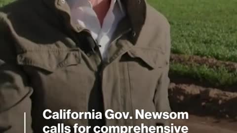 California Gov. Newsom calls for comprehensive border reform as migrant surge ramps up