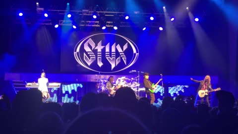 Styx - Blue Collar Man (Long Nights) (Excerpt) @ Celeste Center - Ohio State Fair - August 2nd 2023