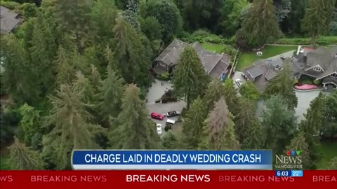 Woman charged after fatally hitting two people at a wedding in British Columbia