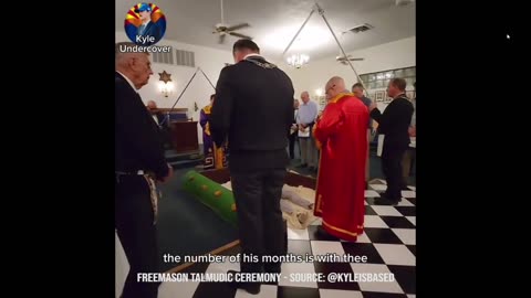 Freemason secret ritual exposed in video published by undercover Catholic journalist