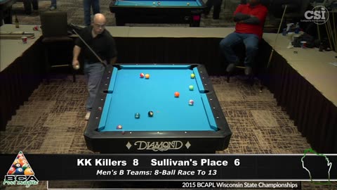 Sullivan's Place vs KK Killers ▸ 2015 BCAPL Wisconsin State Championships