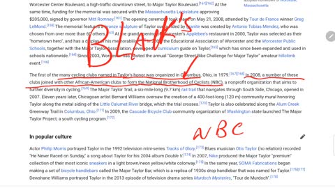 MAJOR TAYLOR GROUP, A BUNCH OF BLACK SUPREMIST