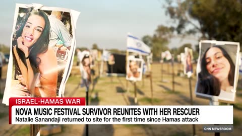 Nova music festival survivor reunites with man who saved her