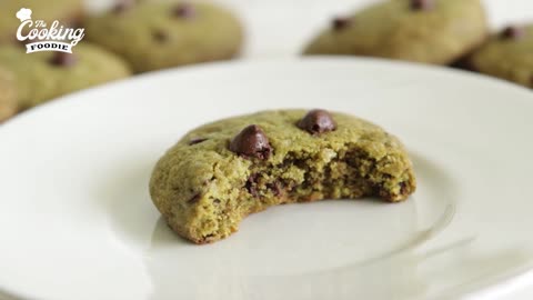 Cookie Recipe with Matcha Chocolate Chips
