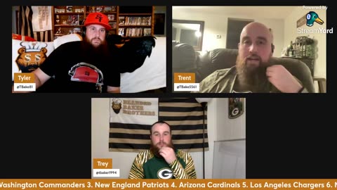 Bearded Baker Banter-episode 65 April 24 2024: NFL Draft Special