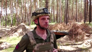 Ukraine soldier says soon to use cluster bombs