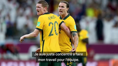 Australie - Rowles : "Avec Benzema et Mbappé autour de vous, il n'y a pas le temps de penser"