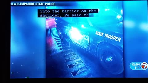 NH state trooper uses vehicle to guide wrong-way driver off I-95 In Seabrook