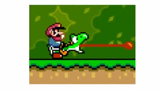 Yoshi tongue Super Mario World sound effect