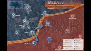 Battle for Kherson: the situation on the Snigirevsky site as of September 28, 2022 at 14.00
