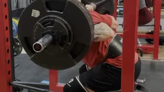 New Years Squat Workout 345x5x2, 375x1