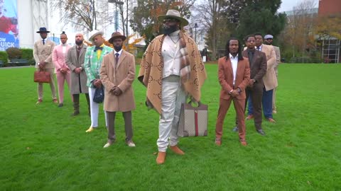 Men's Suit fashion 2021 Lookbook - Black Menswear Seattle Flash Mob