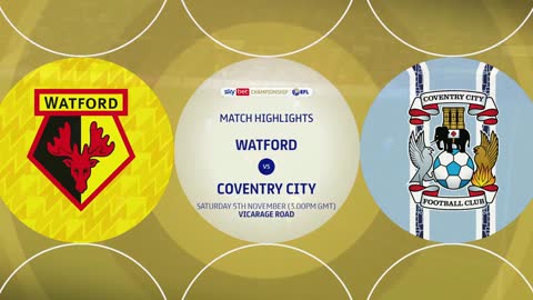 Watford v Coventry City highlights