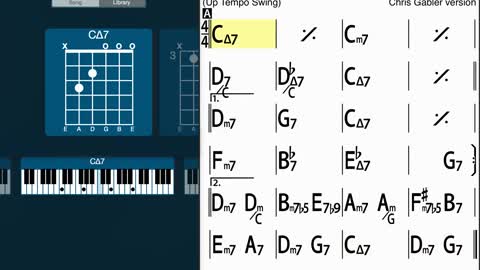 On Green Dolphin Street - iReal Pro - Jazz Tutorial