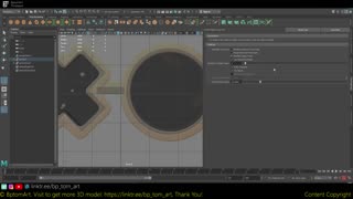 Cross And Circle Glasses v1 001 3D Modeling Timelapse