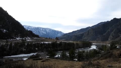 Mountain Altai. Eternal River Katun