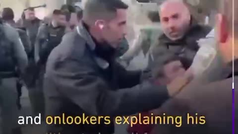 ►🇵🇸🚨‼ Israeli soldiers beat and detain a young man with Down syndrome