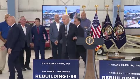 Joe Biden Delivers Remarks on the I-95 Bridge Collapse in Philadelphia - June 17, 2023