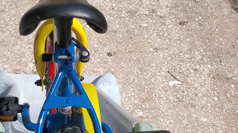 Hot Wheels Kid's Bicycle - Slide Test