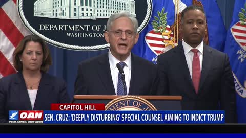 Sen. Cruz: “deeply disturbing” special counsel aiming to indict Trump