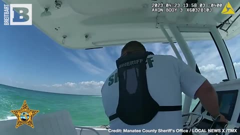 On April 23, marine deputies from the Manatee County Sheriff's Office rescued a father